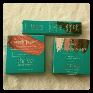 Brand New Thrive Blush, Mascara and eyeshadow